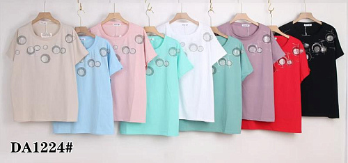 Футболка Xie DA1224 mix - делук