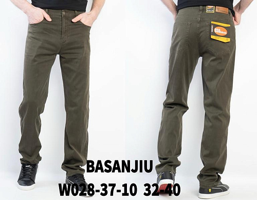 Джинсы Basanjiu 028-37-10 khaki - делук