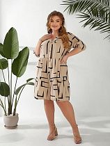 Платье Bat 349-1 beige - делук