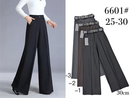 Брюки Immei 6601-1 black - делук