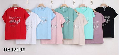 Футболка Xie DA1219 mix - делук