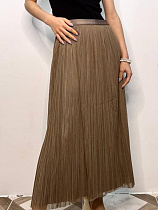 Юбка Kosta 9195 l.brown - делук