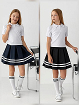 Юбка Moda School MD22 navy - делук