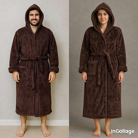 Халат Fili Wear FW1575 brown - делук