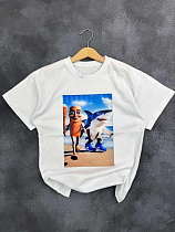 Футболка Meloria 40-8 white - делук