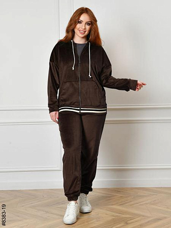 Костюм Спорт Odesaopt 8383-19 brown - делук