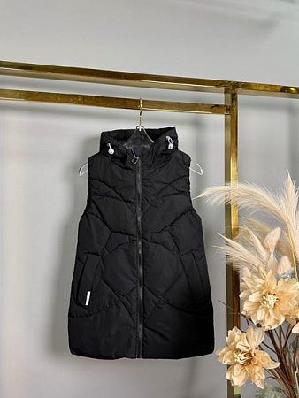Жилетка Delfinka 77 black - делук
