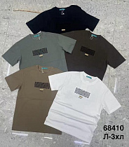 Футболка Minh 68410 khaki - делук