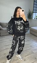 Костюм Спорт S.Style 612 black - делук