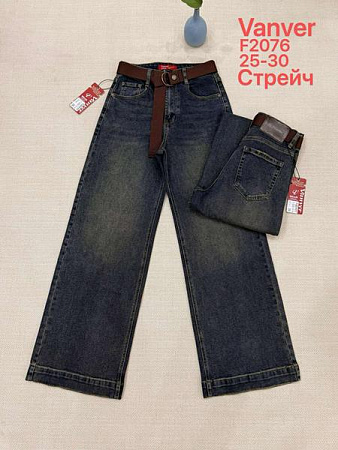 Джинсы Vanver F2076 navy - делук