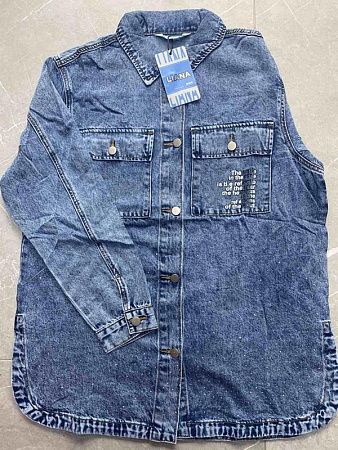 Рубашка Liana Denim 462 blue - делук