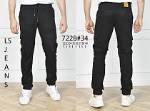 Джинсы God Baron 722B black - делук