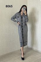 Платье Fsn 8065 grey - делук