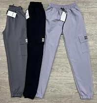 Штаны Спорт Mmz 294-3 l.grey - делук