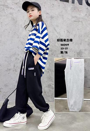 Штаны Спорт Фунтик 5839 black - делук