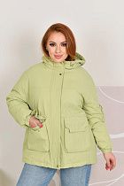 Куртка Katty 9521 green - делук
