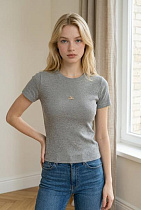 Футболка Kosta H018 grey - делук