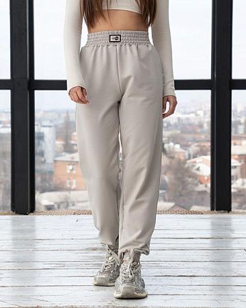 Штаны Спорт Azna Б98 beige - делук