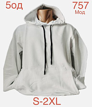 Худи Надийка ND986-757 white - делук