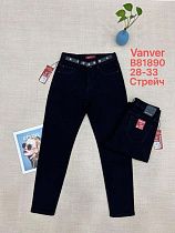 Джинсы Leen B81890 black - делук