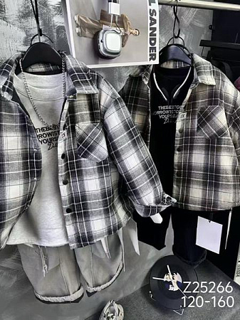 Рубашка Sunnytot Z25266 brown - делук