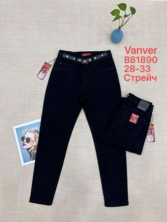 Джинсы Leen B81890 black - делук