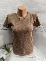 Футболка New Season 8489 brown - делук