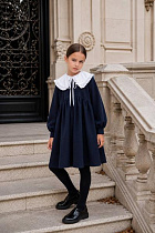 Платье Alisa Brand 1379-1523 navy - делук