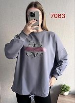Свитер Fsn 7063 grey - делук