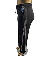 Штаны Спорт Kenalin 9670-6 black - делук