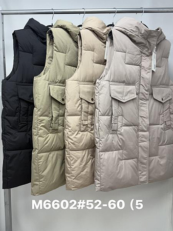 Жилетка Jacket M6602 beige - делук
