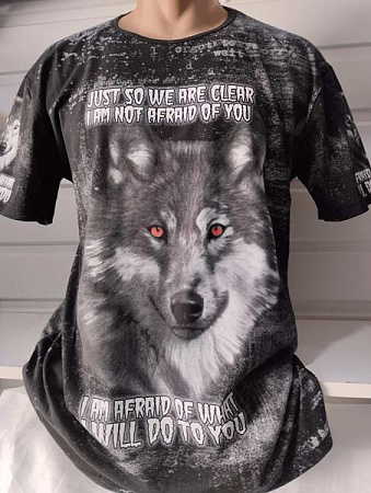 Футболка Panda 1578 black - делук