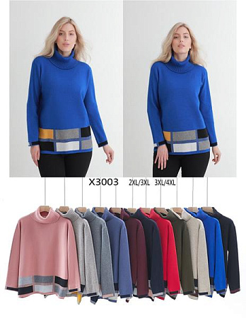 Свитер Anne-Kiss Me X3003 mix - делук