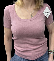 Футболка Elena&Vika 26114 powder - делук