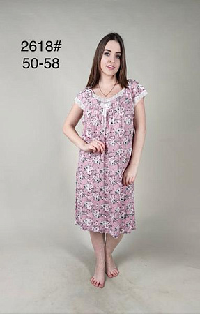 Ночнушка Fili Wear 2618 pink - делук