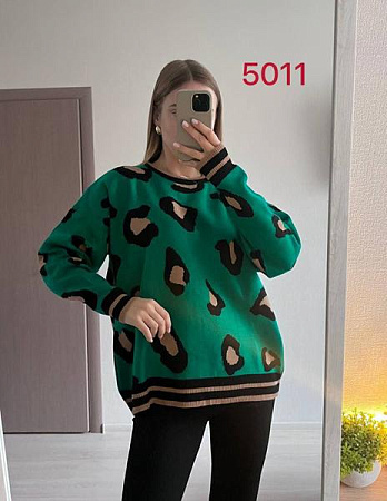 Свитер Fsn 5011 green - делук