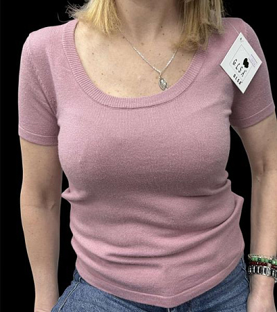 Футболка Elena&Vika 26114 powder - делук