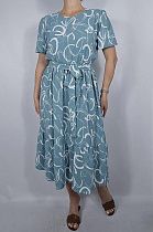 Платье Bugrova B71 l.blue Платье Bugrova B71 l.blue - делук