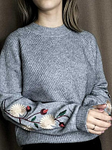 Свитер Kosta 5807 grey - делук