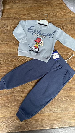 Костюм Спорт Proschenko PR676 grey - делук