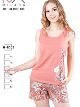 Пижама Anion M8009 peach - делук