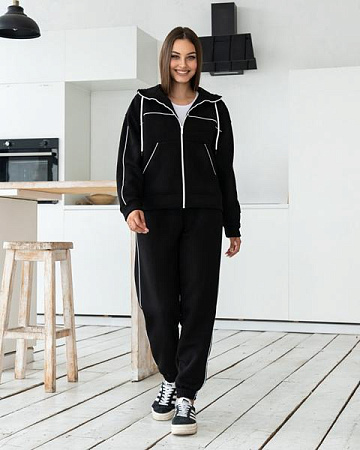 Костюм Спорт Azna ДЗ107 black - делук