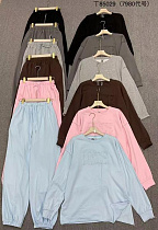 Костюм Спорт Oukali 85029 black - делук