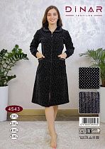 Халат Dicolor 4543 black - делук