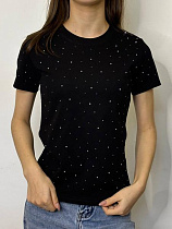 Футболка Kosta H293-1 black - делук