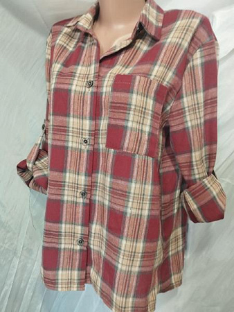 Рубашка Galina GL11 wine - делук