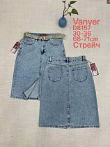 Юбка Vanver D8157 blue - делук