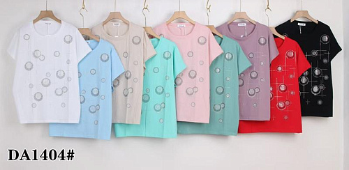 Футболка Xie DA1404 mix - делук