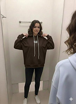 Худи Newe 53 brown - делук