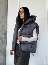 Жилетка Style Nadezhda 2536 d.grey - делук